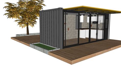 Container House 2 11 3d Warehouse