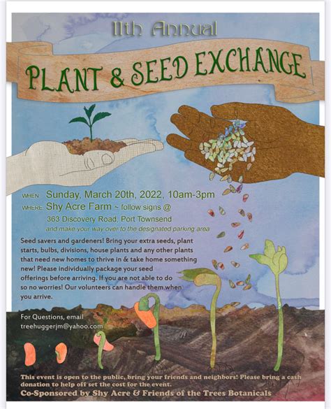 Plant And Seed Exchange Shy Acre Farm