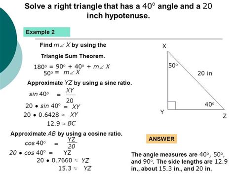 We cover the angles, sides, how to solve it, and a few practice problems. Image result for solving right triangles | Right triangle ...