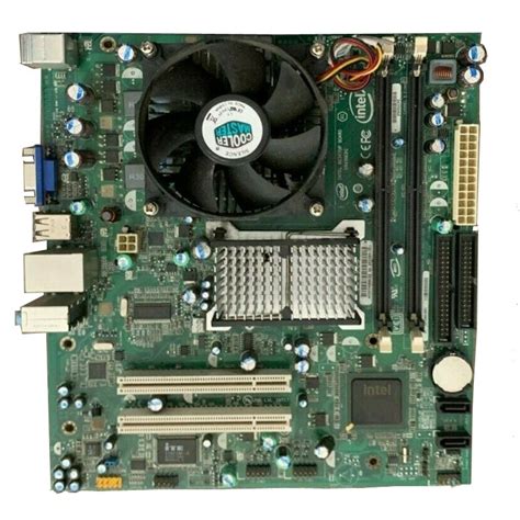 Used Intel D945gcpe Lga775 Motherboard With Core 2 Duo Processor And