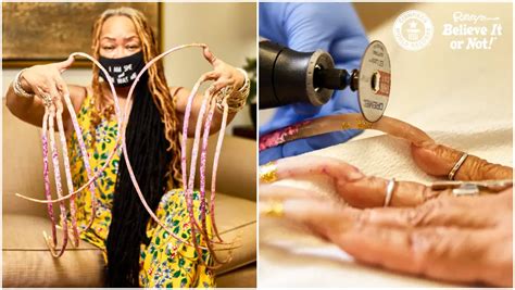 Woman With Worlds Longest Nails Has Them Cut After Almost 30 Years