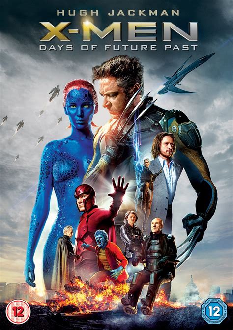 X Men Days Of Future Past Dvd Free Shipping Over £20 Hmv Store