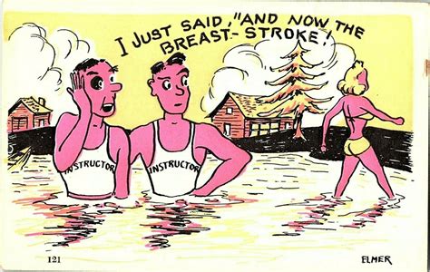 Vintage Elmer Anderson Comic Postcard Artist Signed Black Eyed Instructor Topics Cartoons