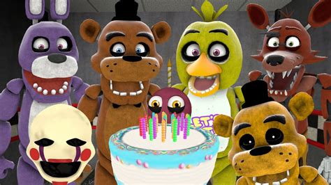 The Animatronics React To Fnaf Anniversary Images Youtube