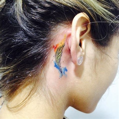 Maybe you would like to learn more about one of these? 32 Small Feather Tattoo Ideas | Spiritustattoo.com