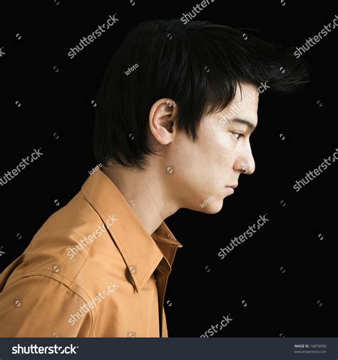 Side Profile Serious Asian Young Man Stock Photo 16879930 Shutterstock