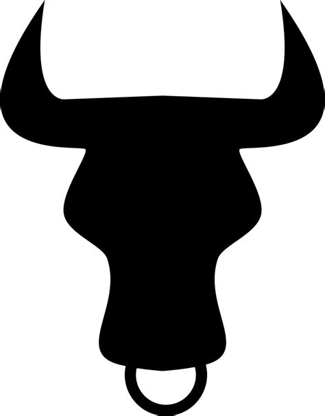 Clipart Free Download Bull Svg Bull Head Png Transparent Png Full