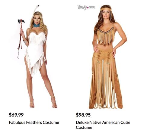 Cancelyandy Tweets Call Out Sexy Native American Halloween Costumes