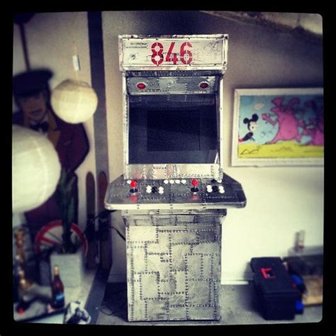 Custom Arcade Cabinet Looks Like A Mig 23 Arcade Cabinet Arcade