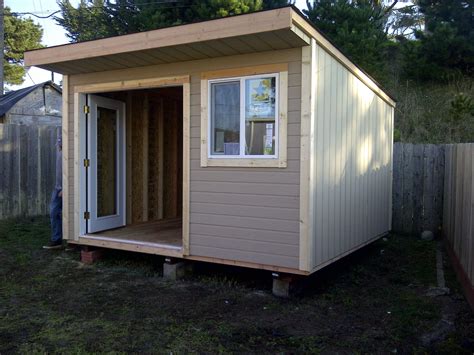 The gable roof shed is the most common style of shed. Image result for shed with slanted roof