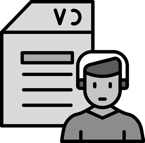 Resume Vector Icon 31021478 Vector Art At Vecteezy