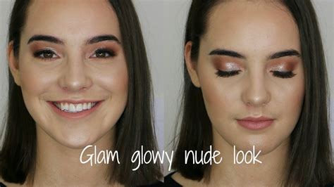Glam Glowy Nude Makeup Look Client Makeup Tutorial Stila Milani