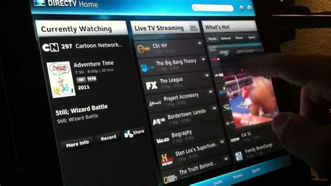 This app is fast becoming the most popular iptv app for android tv and amazon fire tv, the developer is very passionate about the best iptv app on ios for iphones and ipads, this enables you to enjoy your iptv service with the best possible experience. DirecTV Live via iPad 2: DirecTv App UPDATE - YouTube