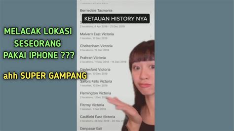 Cara Melacak Lokasi Seseorang Melalui Iphone Youtube