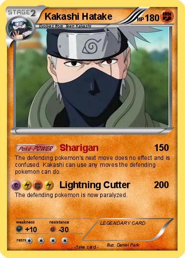 Pokémon Kakashi Hatake 273 273 Sharigan My Pokemon Card
