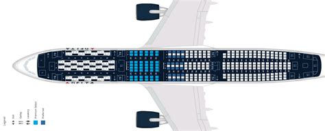 BA A350 Seat Map