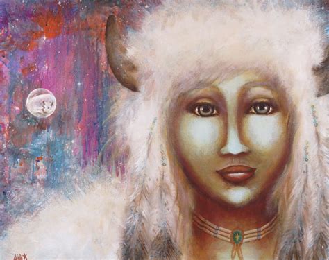 White Buffalo Calf Woman Available Art Sacred Star Arts