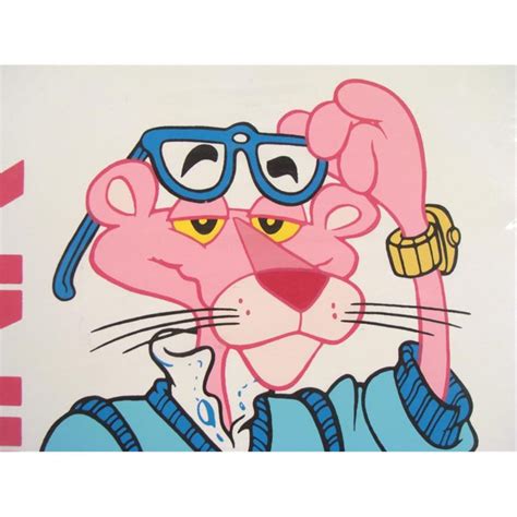 Pink Panther Friz Freleng Signed Animation Art Print