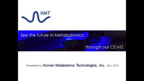 Hmt Carcinoscope Human Metabolome Technologies America Inc
