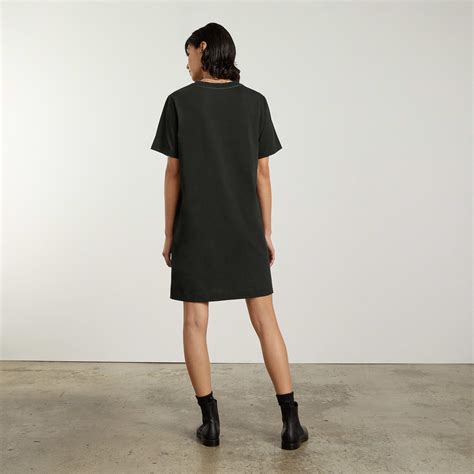 The Organic Cotton Weekend Tee Dress Black Everlane