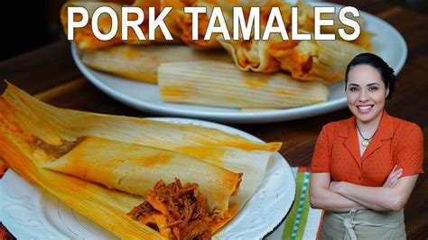 How To Make RED Pork Tamales AUTHENTIC Mexican Tamales Recipe Villa