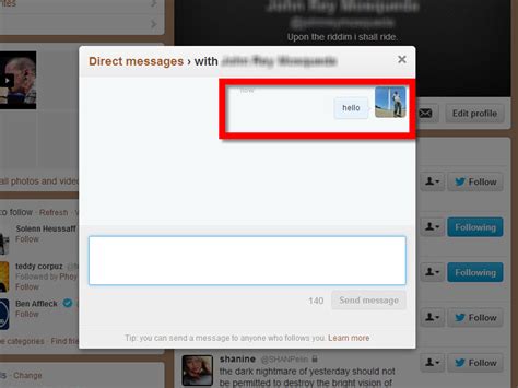 Maybe you would like to learn more about one of these? How to Send a Direct Message to Yourself on Twitter: 7 Steps