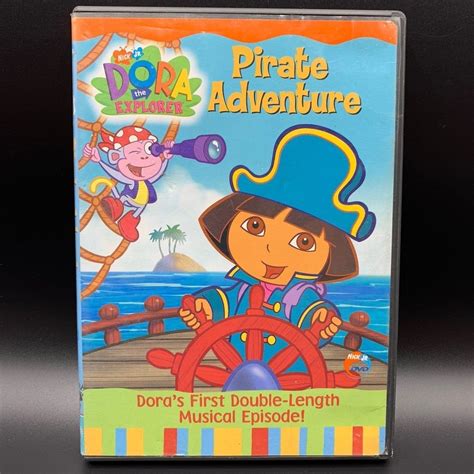 Dora The Explorer Pirate Adventure Video Nick Jr Cartoon Show Dvd My