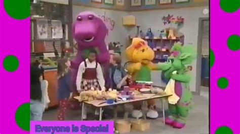 Barney Everyone Is Special Song From Twice Is Nice Youtube