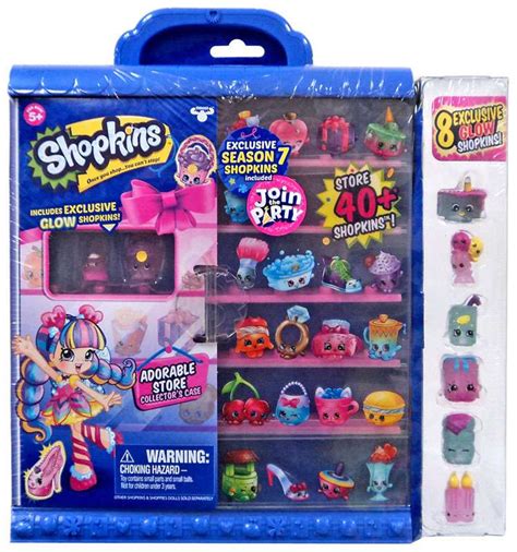 Shopkins Join The Party Season 7 Exclusive Collector Case Includes 8