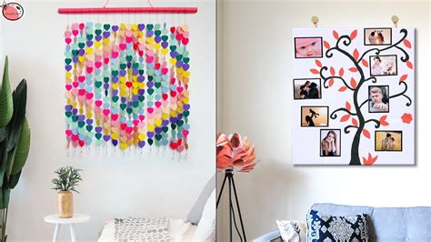 11 Beautiful Home Wall Decor Ideas Diy Craft Youtube