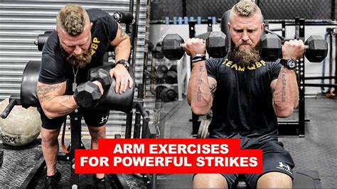 4 Arm Exercises To Increase Punching Power Phil Daru