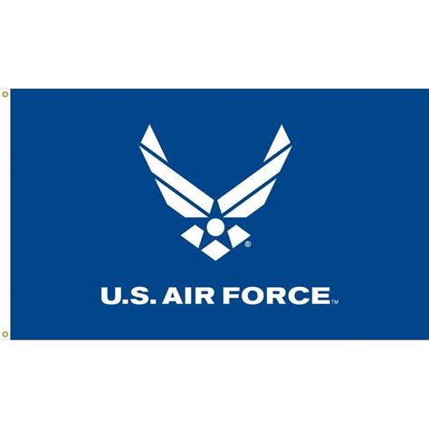 Usaf Flag Blue Wings Air Force Flag Outdoor Nylon 3x5 Feet