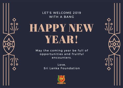 Happy New Year Sri Lanka Foundation