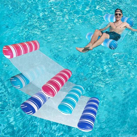 getuscart juxiao 3 pack inflatable pool floats hammock adults for size water hammock lounger