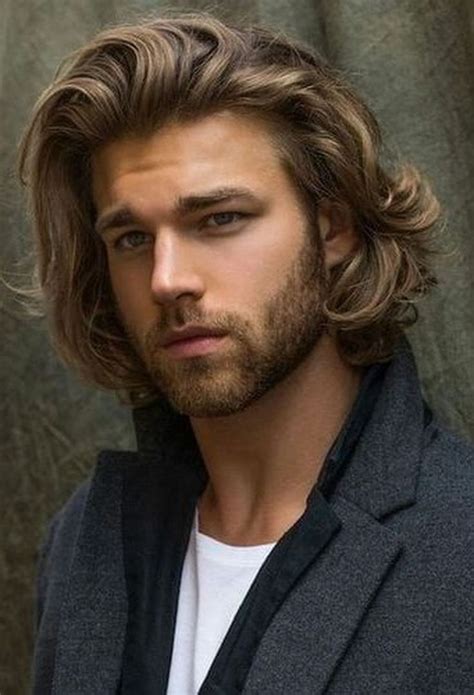 40 Lovely Hairstyles Ideas For Medium Hair Men To Have Long Hair Styles Men Medium Length