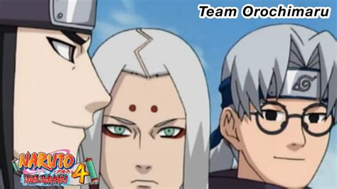 Naruto Gekitou Ninja Taisen 4 Team Orochimaru Squad Three Man Cell