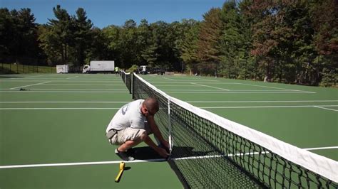 Post Tensioned Concrete Tennis Court Construction Youtube