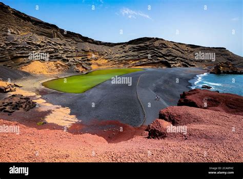 Green Lake Of Lanzarote Hi Res Stock Photography And Images Alamy