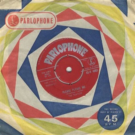 The Beatles Please Please Me 1st A Uk 7 Vinyl Single 7 Inch