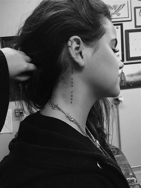 25 Back Of The Neck Tiny Tattoos Ideas To Inspire Your Next Ink Neck