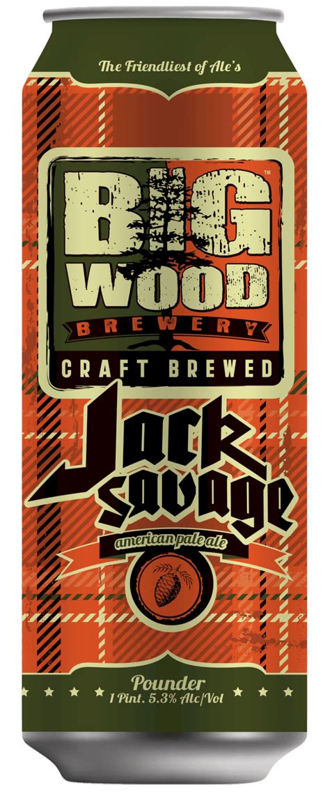 Jack Savage American Pale Ale Big Wood Brewery Big Wood Brewery