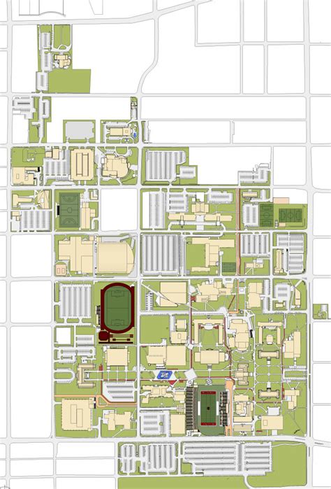 Missouri State University Campus Map Printable Form Templates And Letter