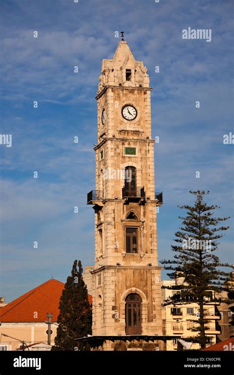 Clock Tower In Tripoli Stock Photo Alamy