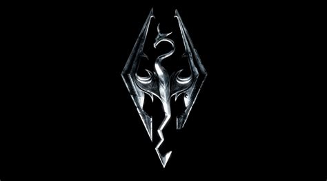 Are you looking for logo design images templates psd or png vectors files? Skyrim Logo Black Wallpaper | All HD Wallpapers