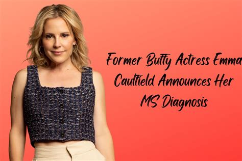 Former Buffy Actress Emma Caulfield Announces Her Ms Techensive