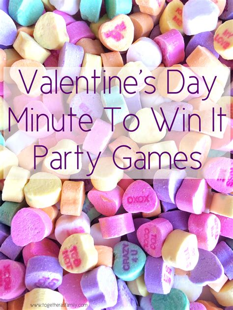 Happy valentine's day coloring book. Valentine's Day Minute To Win It Games - Together as Family