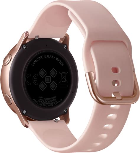 Samsung Galaxy Watch Active Smartwatch 40mm Aluminum Rose Gold SM ...