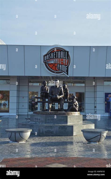 The Basketball Hall Of Fame Located In Springfield Massachusetts