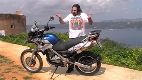 I have a harley davidson electra glide, a yamaha 250 open enduro, just brought a 650gs dakar, rode from tweedheads to nevertire and back, dodged roos. BMW 650GS DAKAR 2005-07.KOKKINA FEGARIA TEST - YouTube