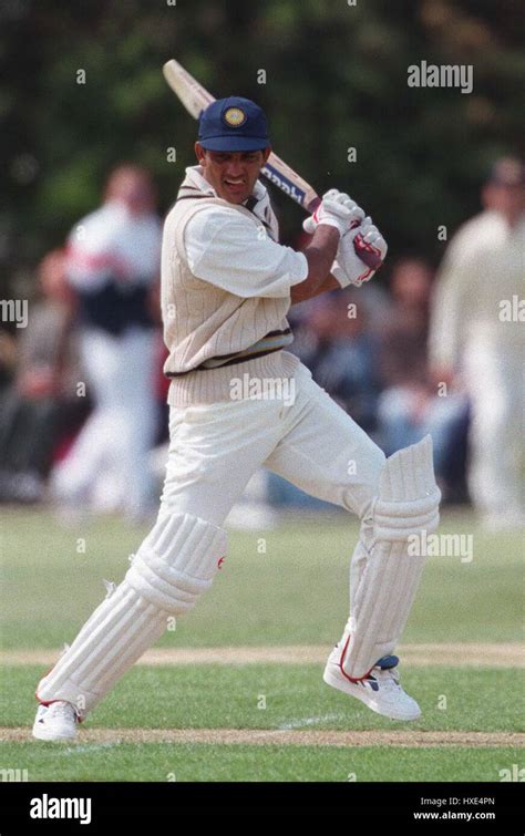 Mohammed Azharuddin India And Derbyshire Ccc 13 May 1996 Stock Photo Alamy